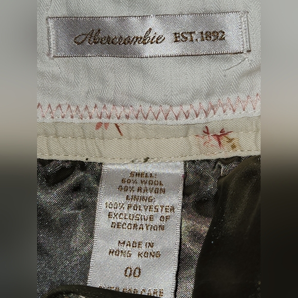 Abercrombie & Fitch Green Plaid Mini Skirt - Picture 5 of 5